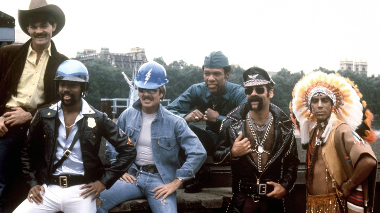 The Village People in costume