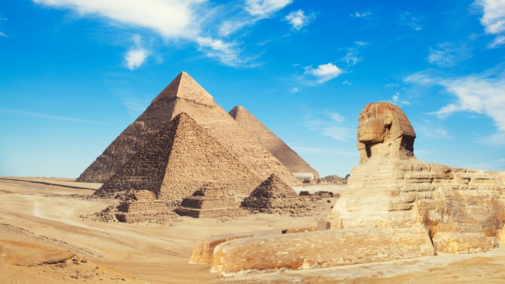 Pyramids at Giza