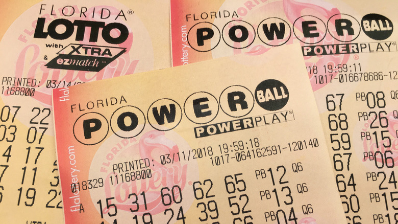 Florida Powerball lottery tickets