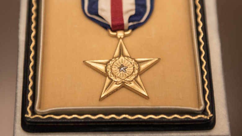 President Lyndon Johnson's WWII Silver Star medal