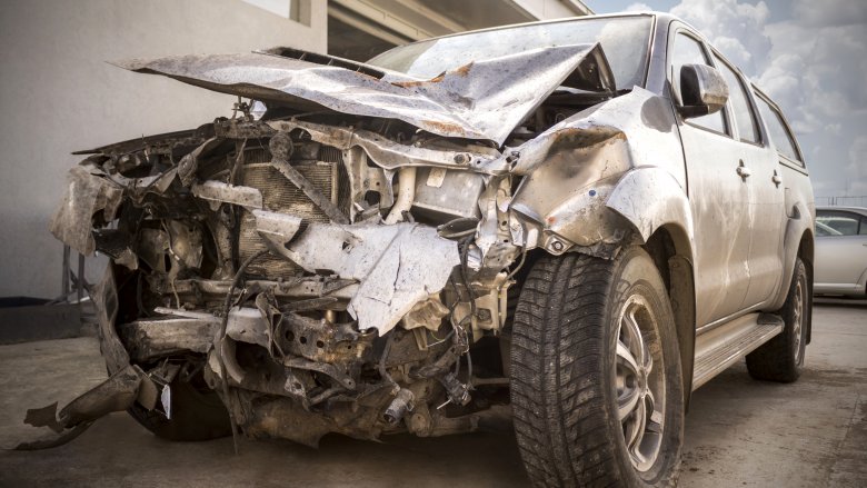 Car after accident