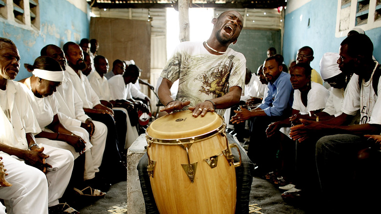 Haitan Vodou ritual 