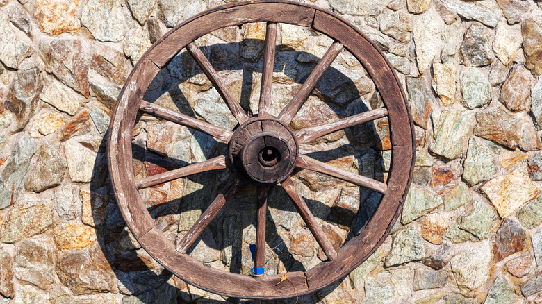 wooden wheel