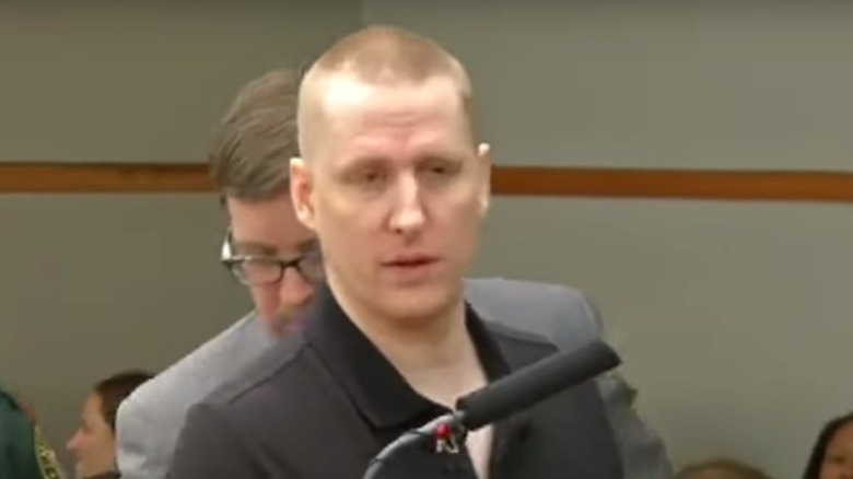 Marc O'Leary in court