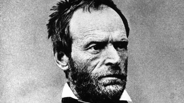 William Tecumseh Sherman posing