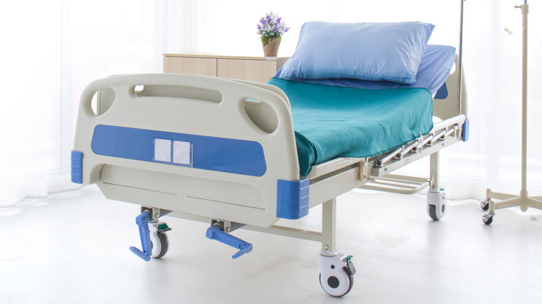 Modern hospital bed