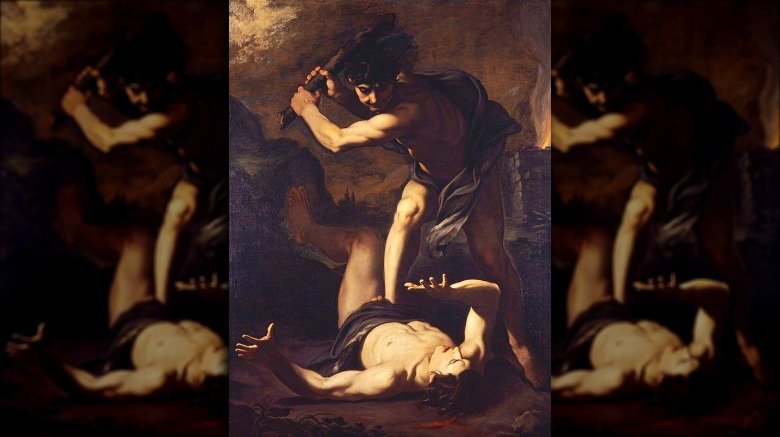Cain killing Abel