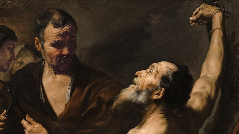 Bartholomew getting martyred