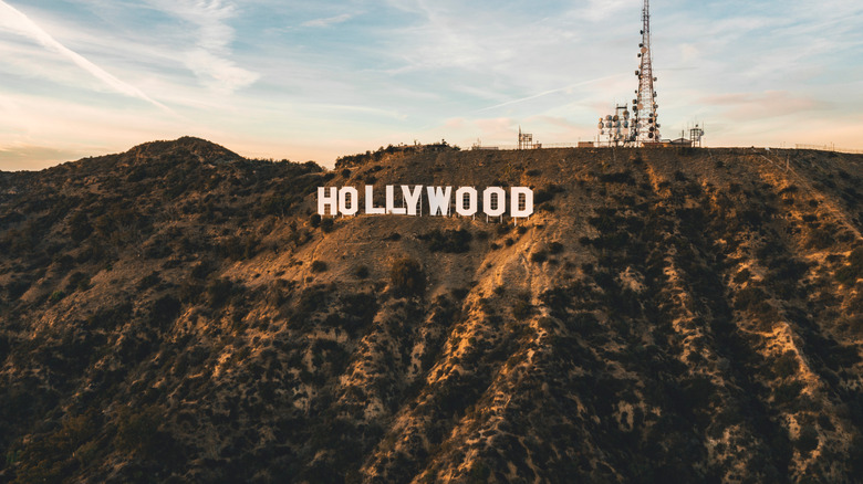 the hollywood sign