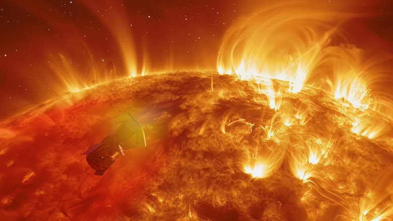 solar probe near the sun