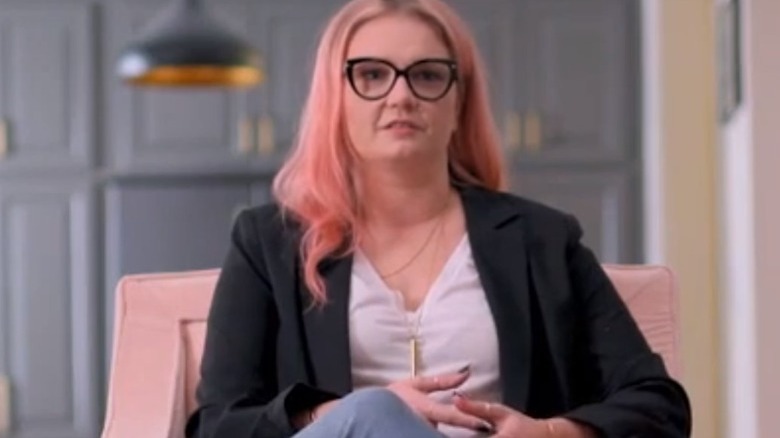 Lindsey Williams sitting for an interview