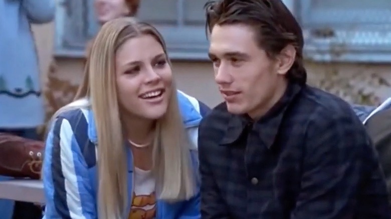 James Franco and Busy Phillips in Freak and Geeks