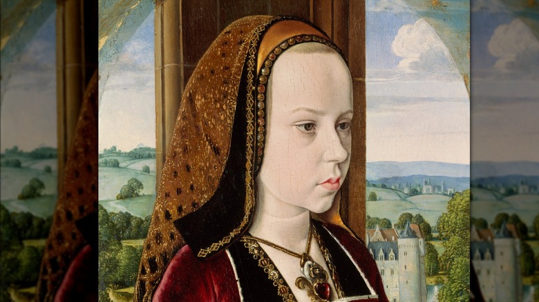 painting of a young margaret of austria