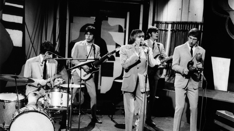 The Yardbirds performing on TV