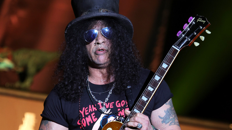 Slash performing