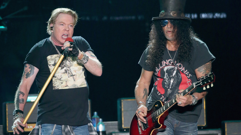 Axl Rose and Slash
