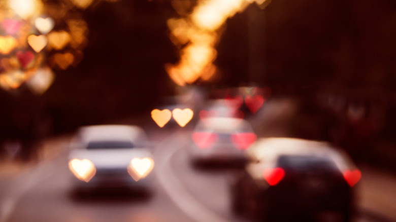 Cars on highway