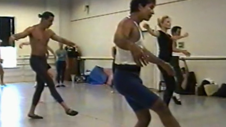 Jaime Gomez dancing with cult