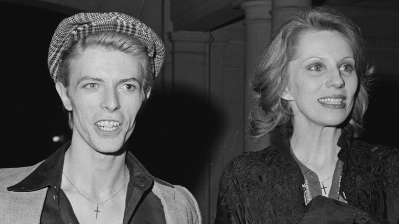 angie david bowie smiling