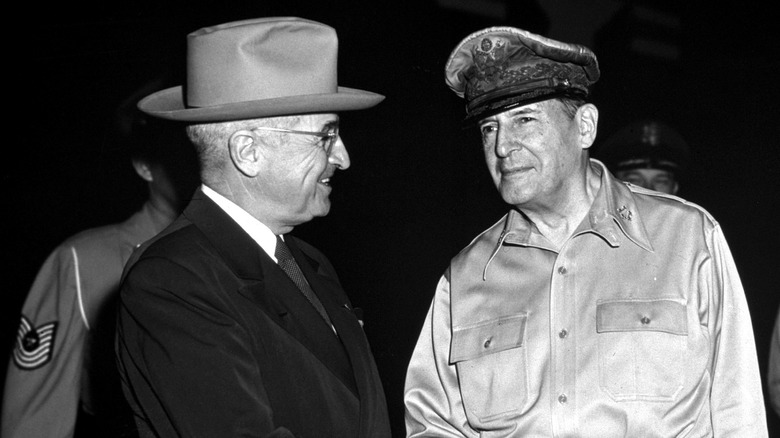 President Truman with General MacArthur