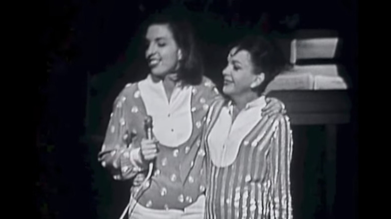 Judy and Liza at London Palladium