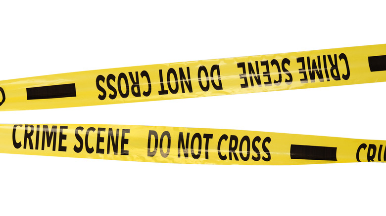 Crime scene tape