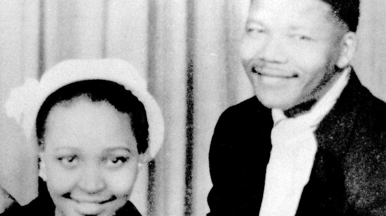 Nelson and Winnie Mandela pre-arrest