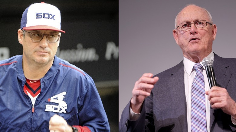 Robin Ventura and Nolan Ryan 