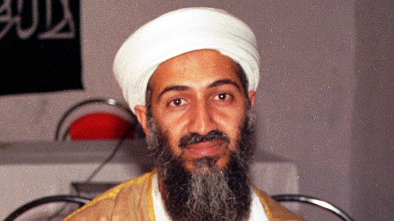 Photo of Osama bin Laden in Afghanistan