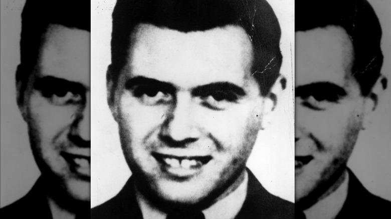 Josef Mengele smiling