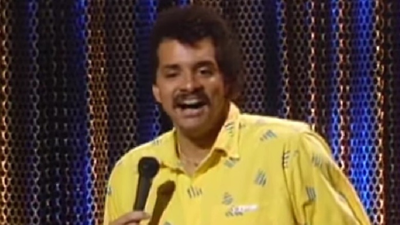 Sinbad performing stand up