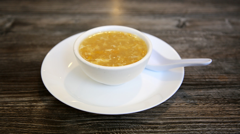 Soup in bowl