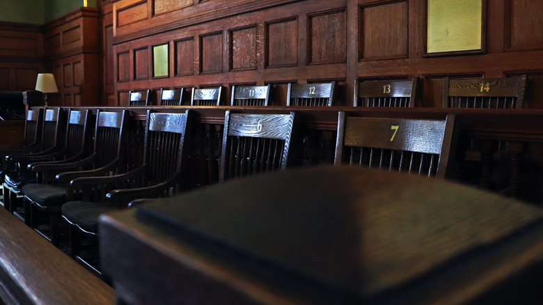 Jury box