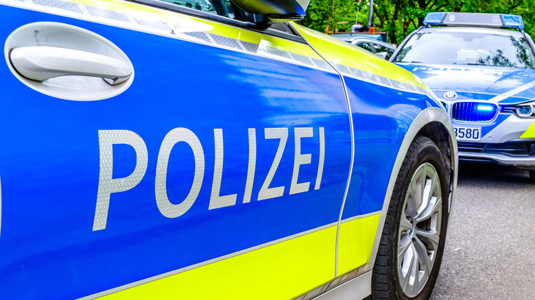 police car in Germany