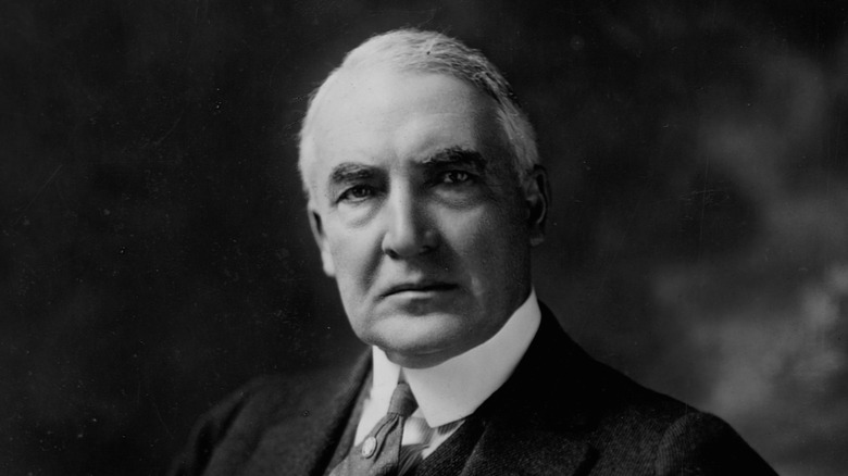 portrait of Warren G. Harding