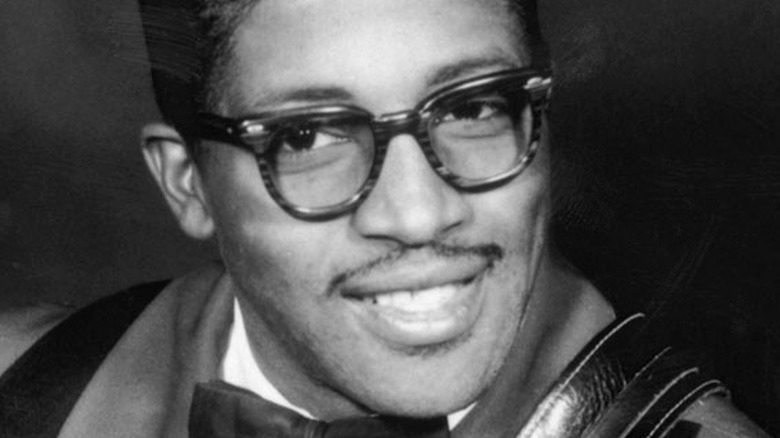 Bo Diddley smiling