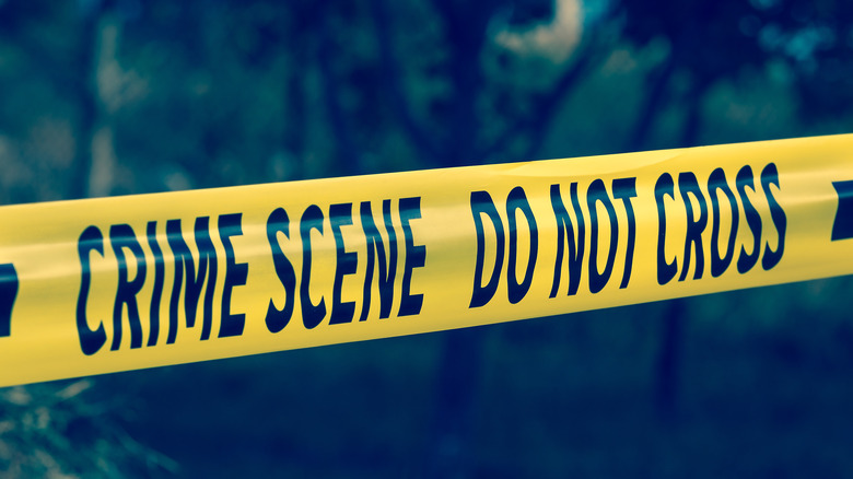 Crime scene tape