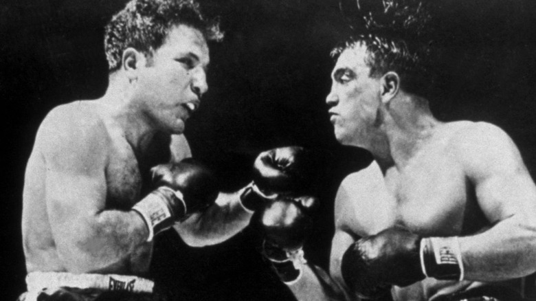 Jake LaMotta and Robert Villemain