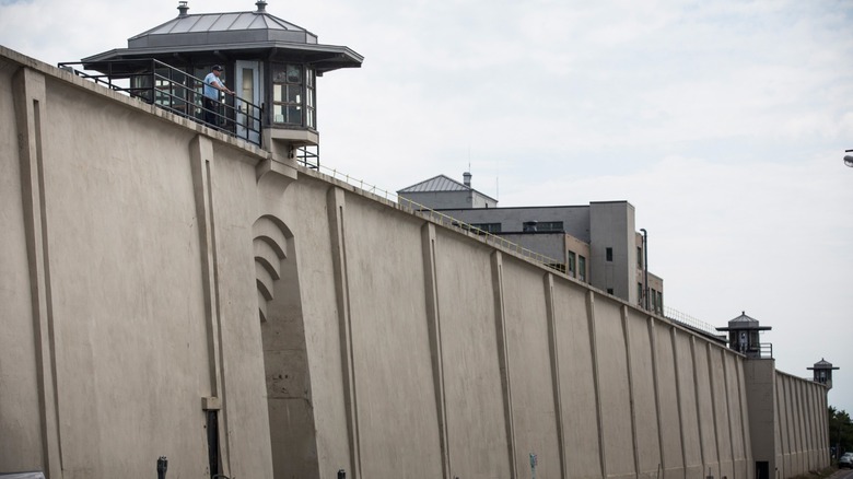 Clinton Correctional Facility exterior walls
