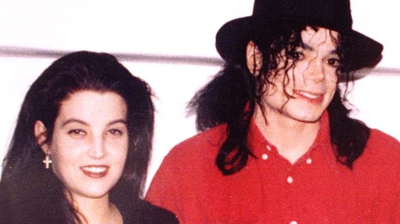 Lisa Marie and Michael Jackson