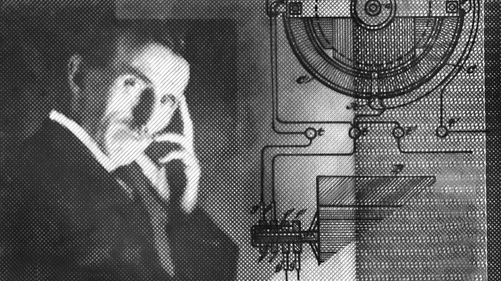 A picture of Tesla on the 100-dinar Serbian banknote