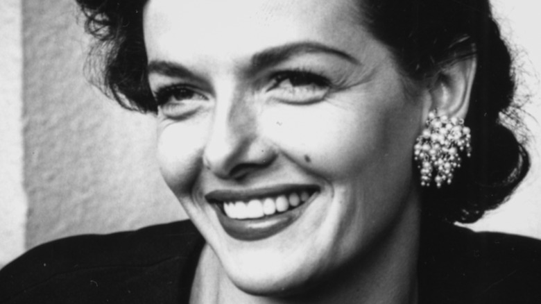 Jane Russell smiling, 1949