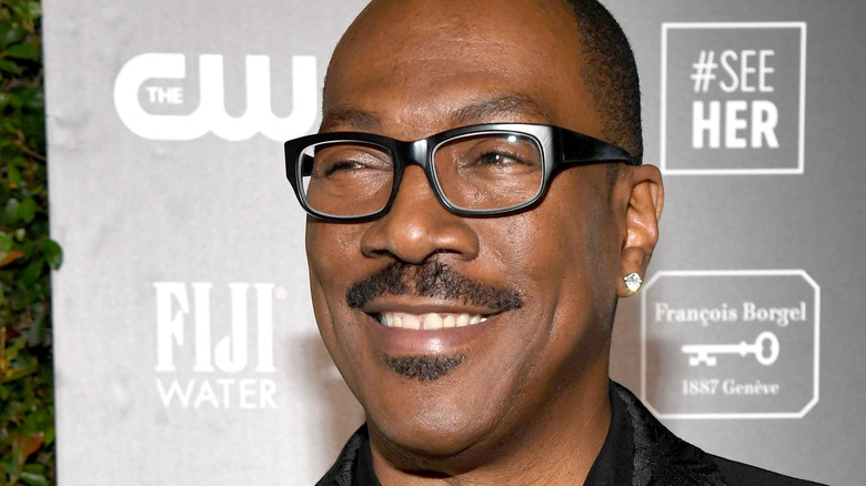 Eddie Murphy smiling