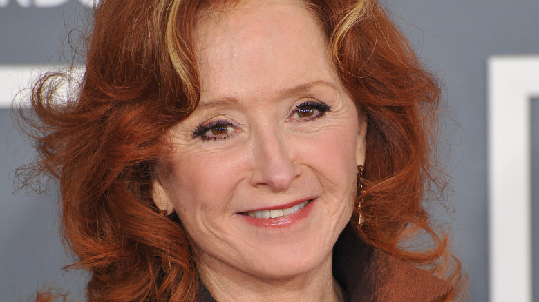 Bonnie Raitt smiles for portrait