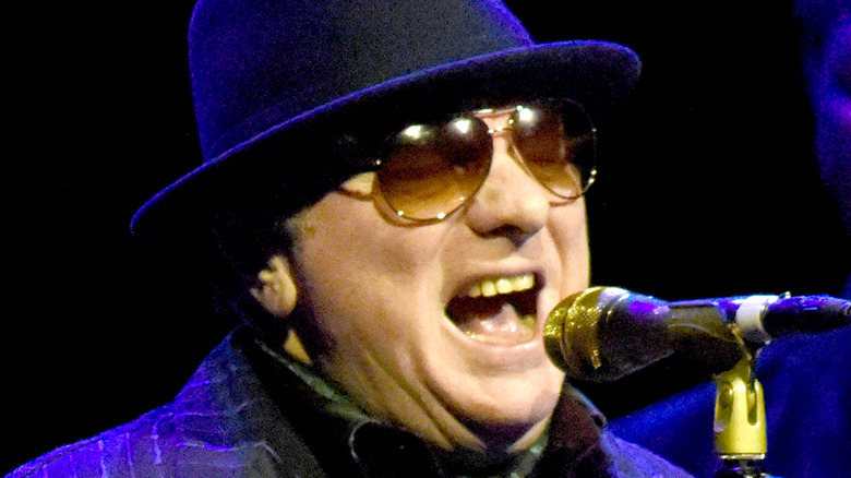 Van Morrison singing