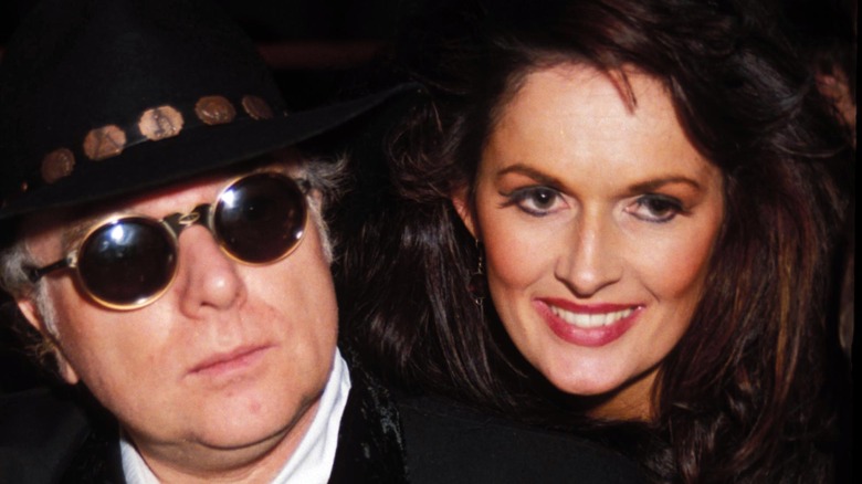 Van Morrison and Michelle Rocca listening