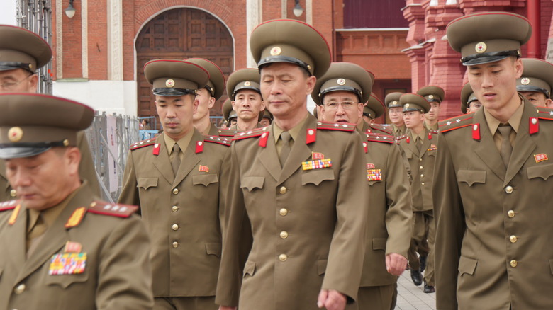 Северокорейские военные