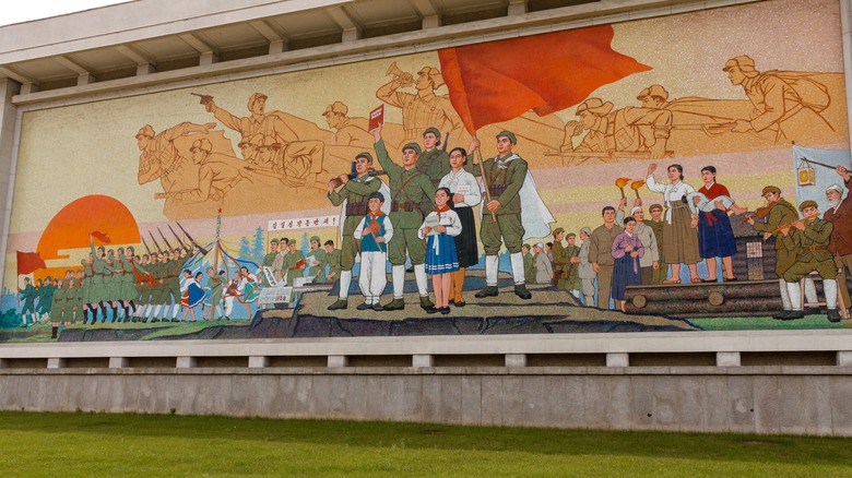 Северокорейская фреска