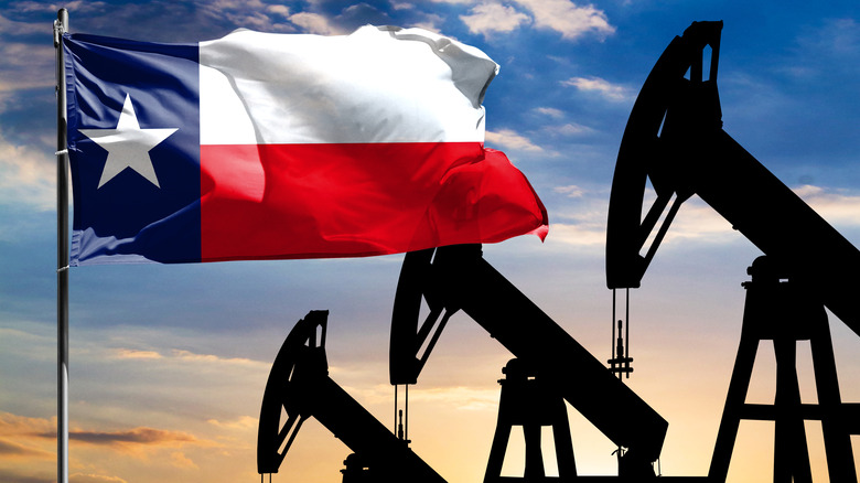 Texas oil rigs