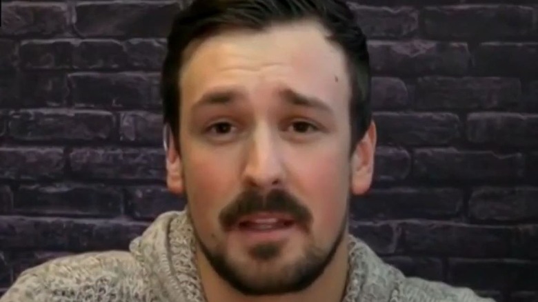 John Matze speaking during interview